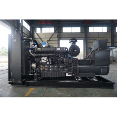 400kw上柴動力柴油發(fā)電機組-上柴股份6缸柴油機6ETAA12.8-G310柴油發(fā)電機組,缸徑/行程：130/161mm,柴油發(fā)電機組水冷發(fā)動機功率495KW,柴油發(fā)電機組配套馬拉松斯坦福發(fā)電機。廠價直銷歡迎選購：13773399855。